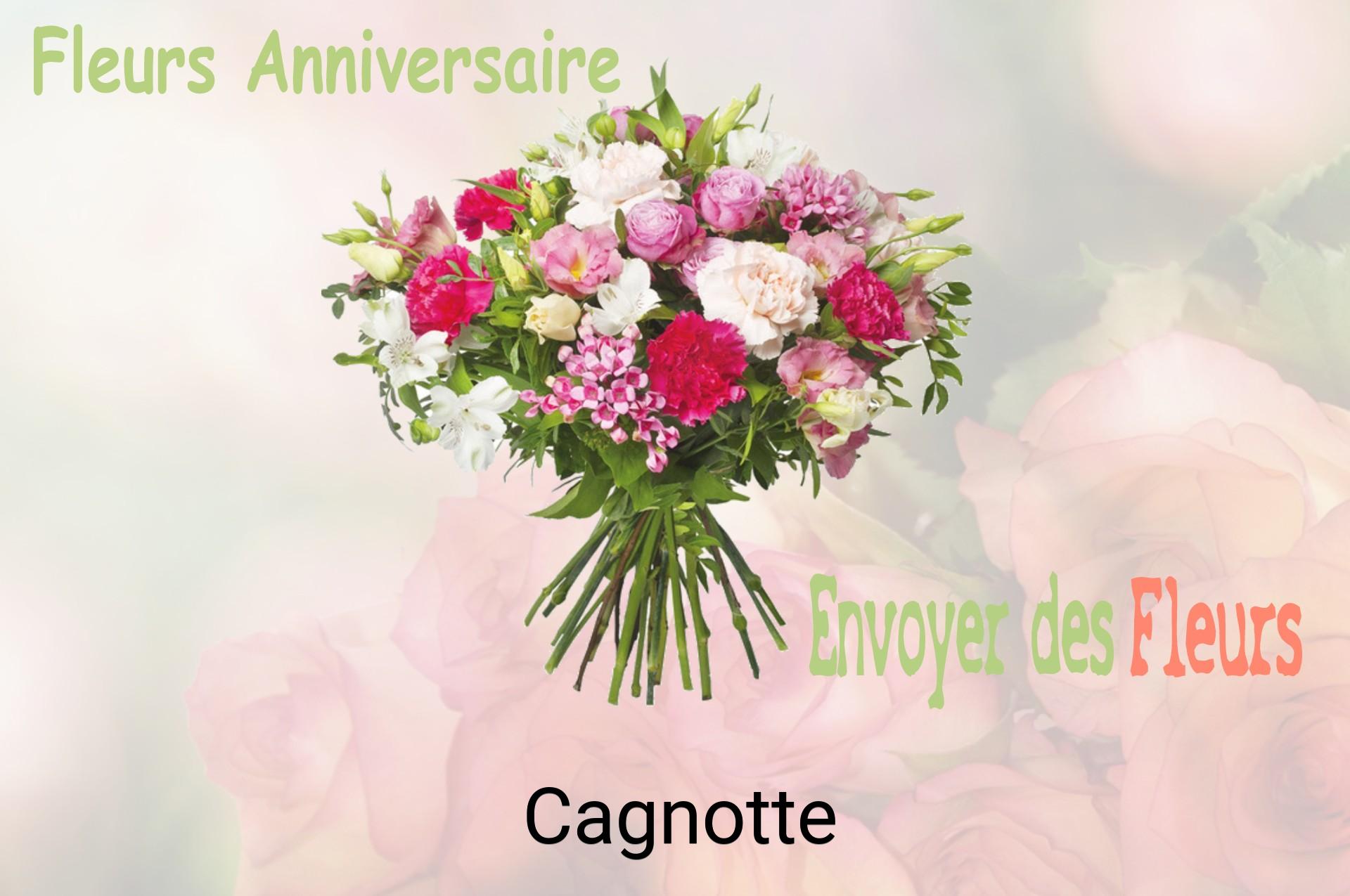 Bouquet de fleurs d’anniversaire livré à Cagnotte