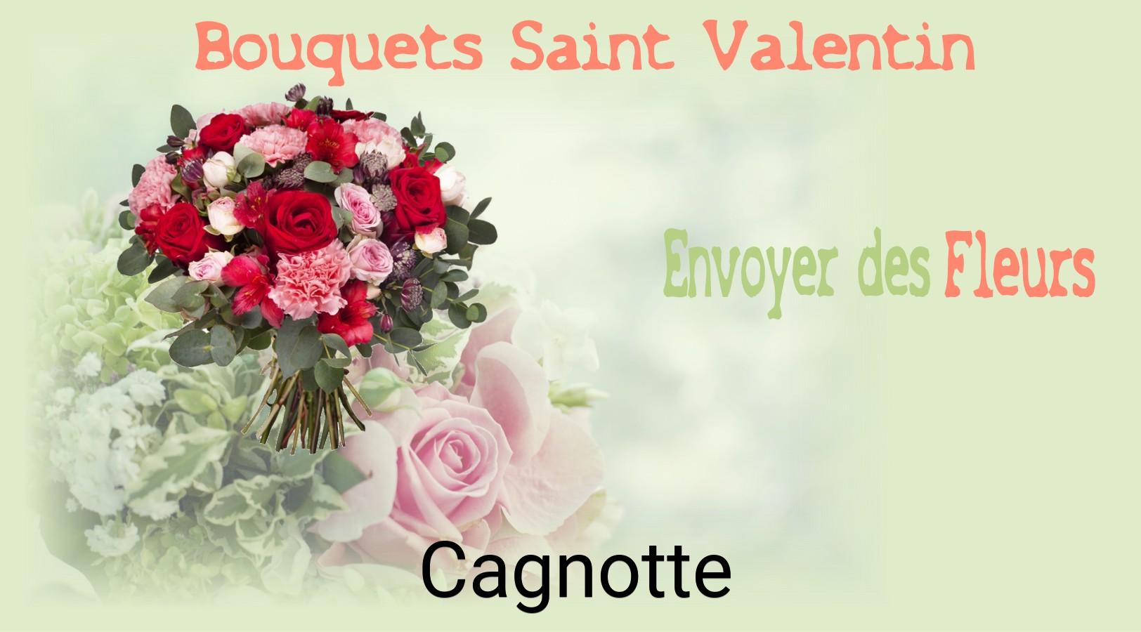 Roses de Saint-Valentin livrées à Cagnotte