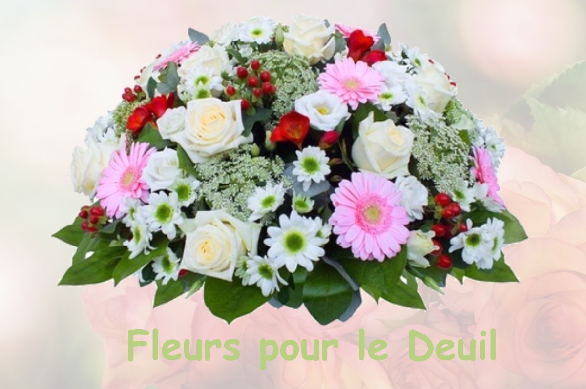 fleurs deuil CAGNOTTE